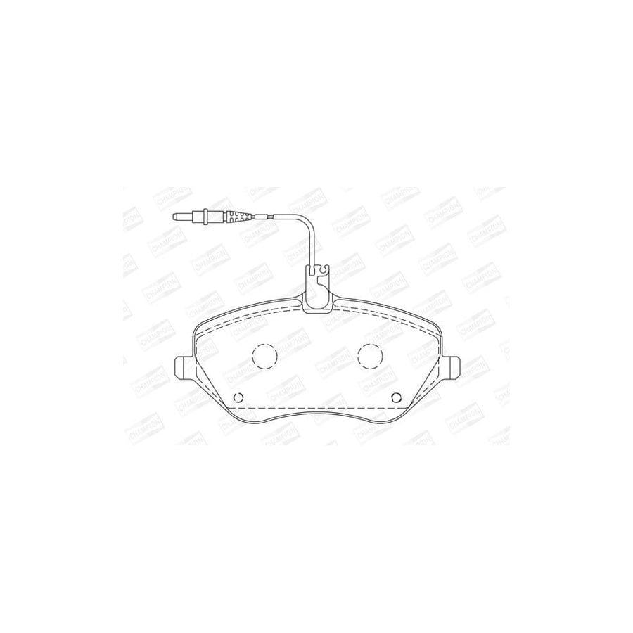 Champion 573131Ch Brake Pad Set