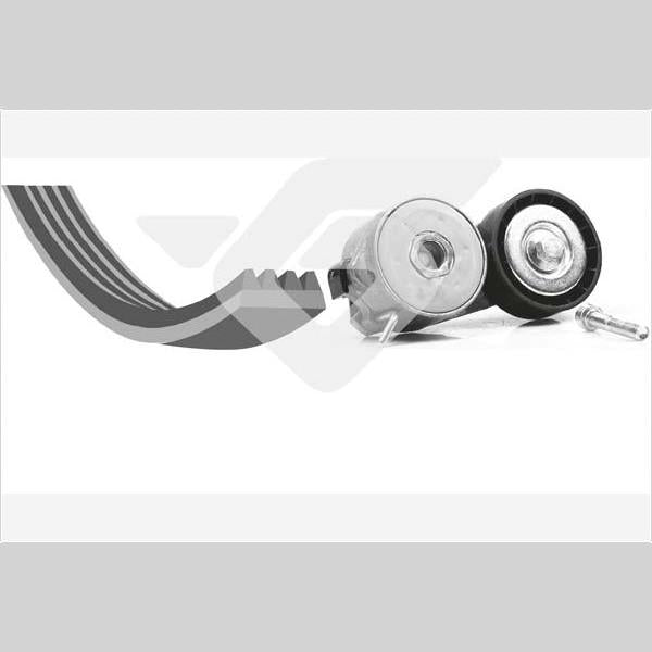 HUTCHINSON HUKHV57 V-Ribbed Belt Set