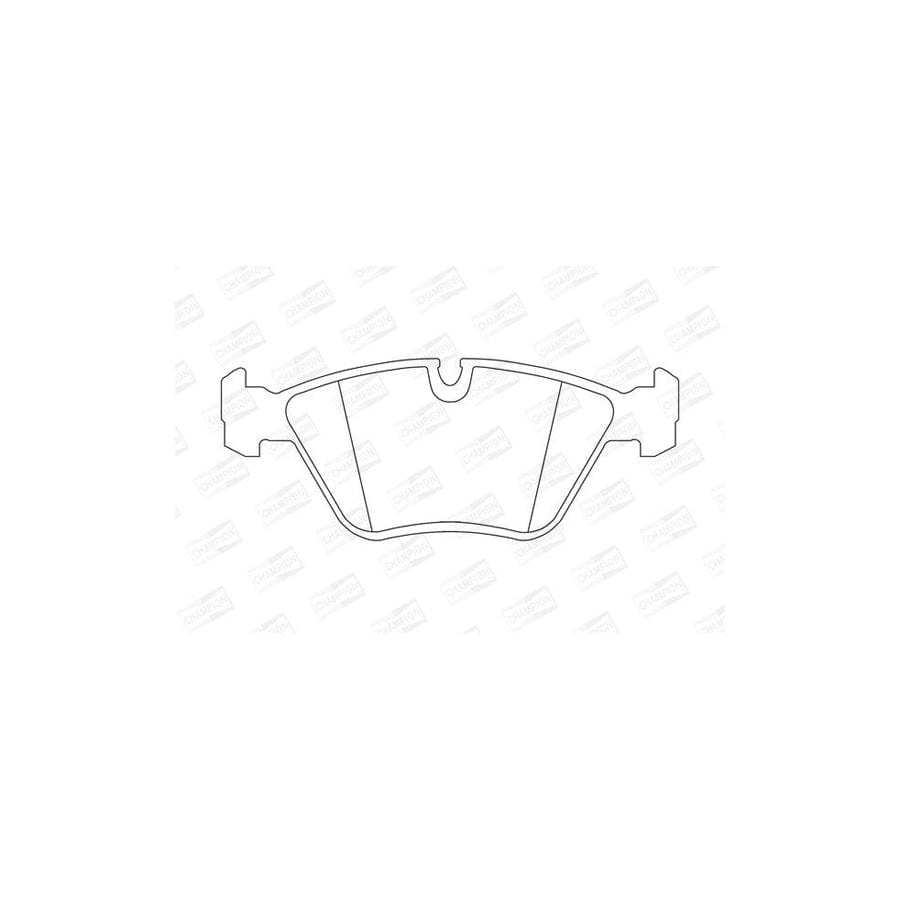 Champion 571394Ch Brake Pad Set