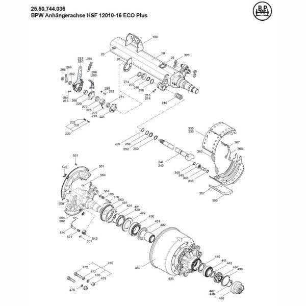 MERITOR MERLRG569 Brake Caliper