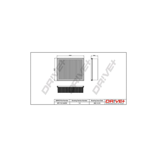 Dr!Ve+ Dp1110.10.0076 Air Filter