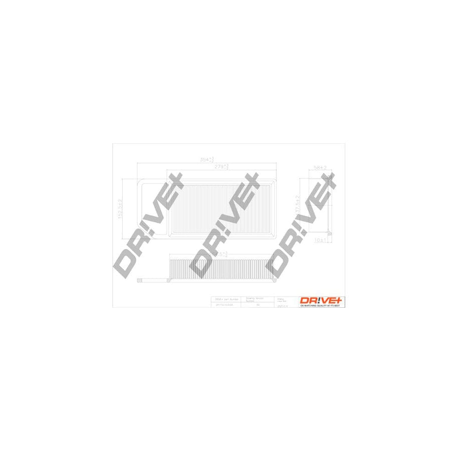 Dr!Ve+ Dp1110.10.0104 Air Filter