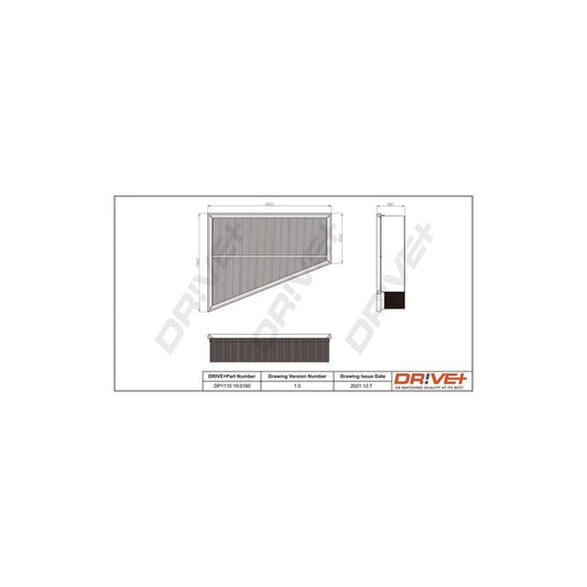 Dr!Ve+ Dp1110.10.0160 Air Filter
