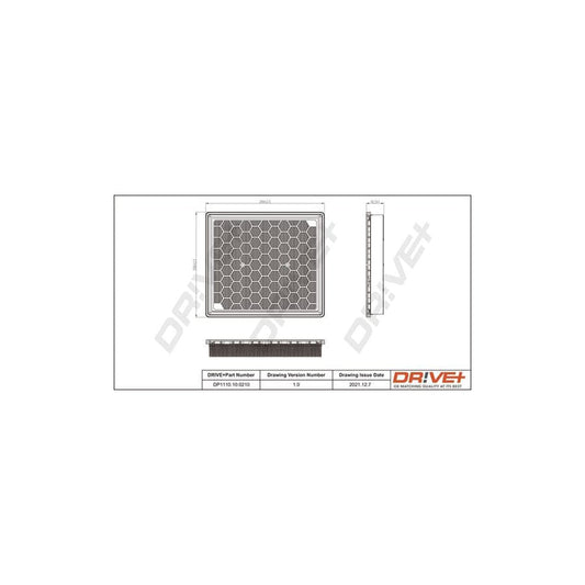 Dr!Ve+ Dp1110.10.0210 Air Filter