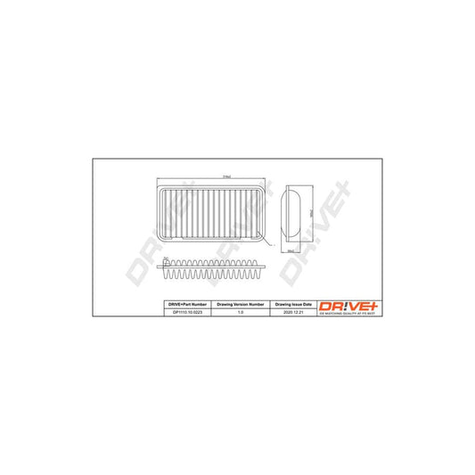 Dr!Ve+ Dp1110.10.0223 Air Filter