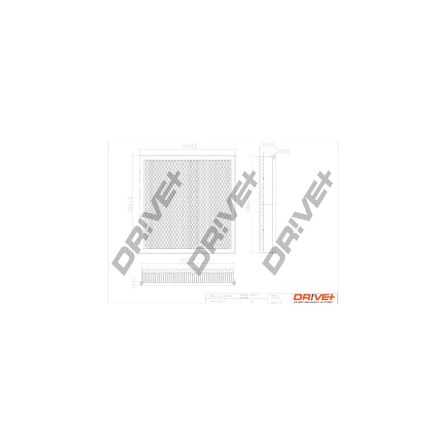 Dr!Ve+ Dp1110.10.0371 Air Filter