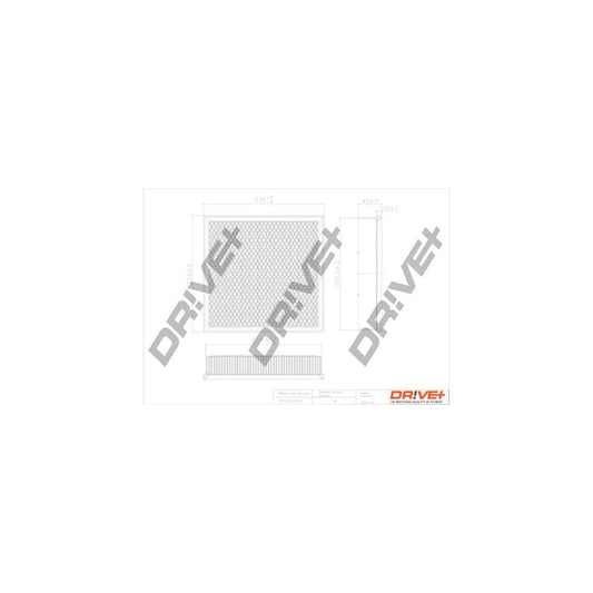 Dr!Ve+ Dp1110.10.0433 Air Filter
