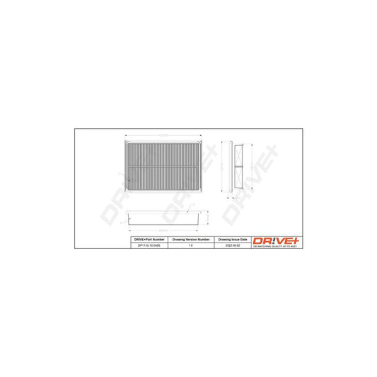 Dr!Ve+ Dp1110.10.0495 Air Filter