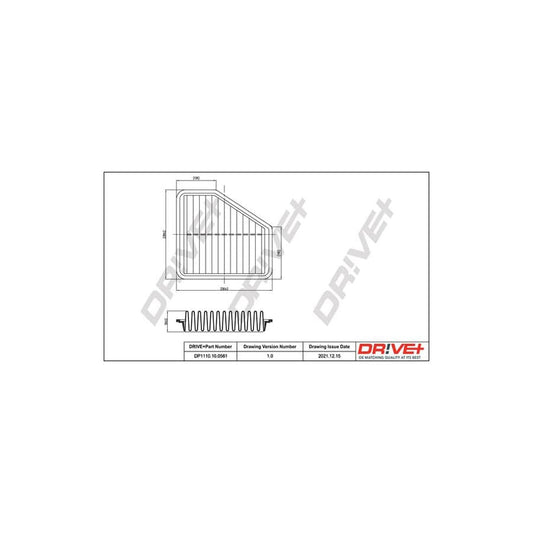 Dr!Ve+ Dp1110.10.0561 Air Filter