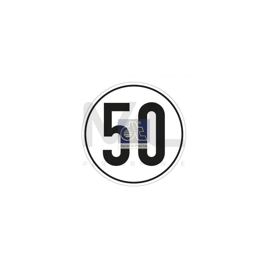 DT Spare Parts 9.69434 Speed Sign