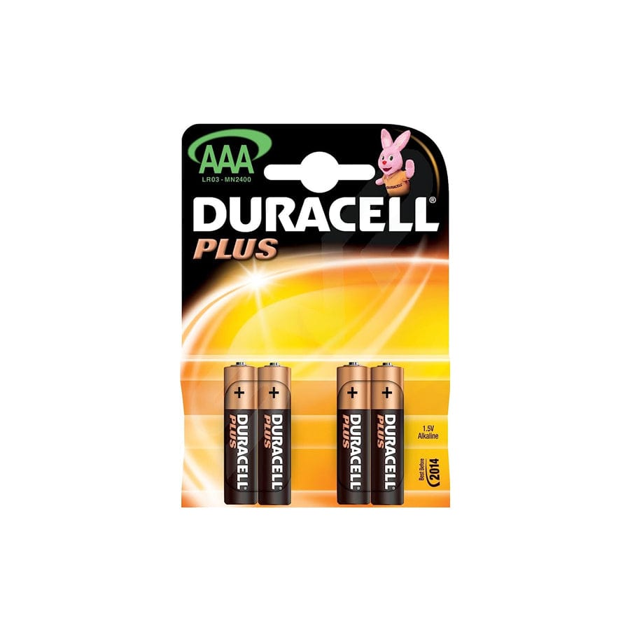 Duracell MN2400B4 (AAA) Plus Power (Card of 4)