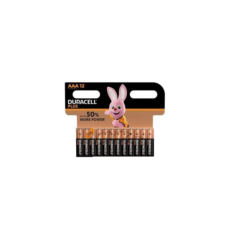 DuraCell Plus Power AAA (card of 12)