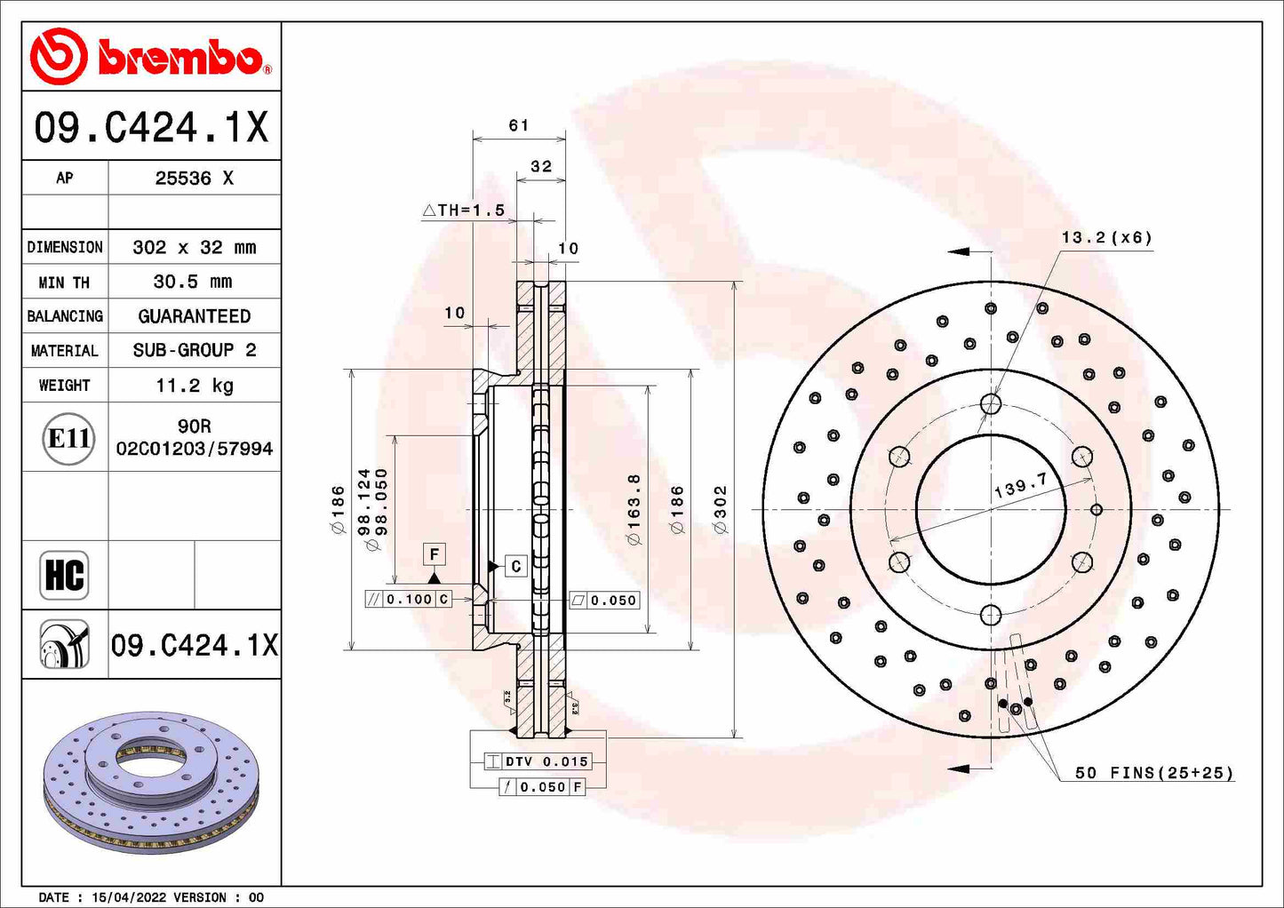 BBP 41424BBP Disc Brake Caliper Repair Kit