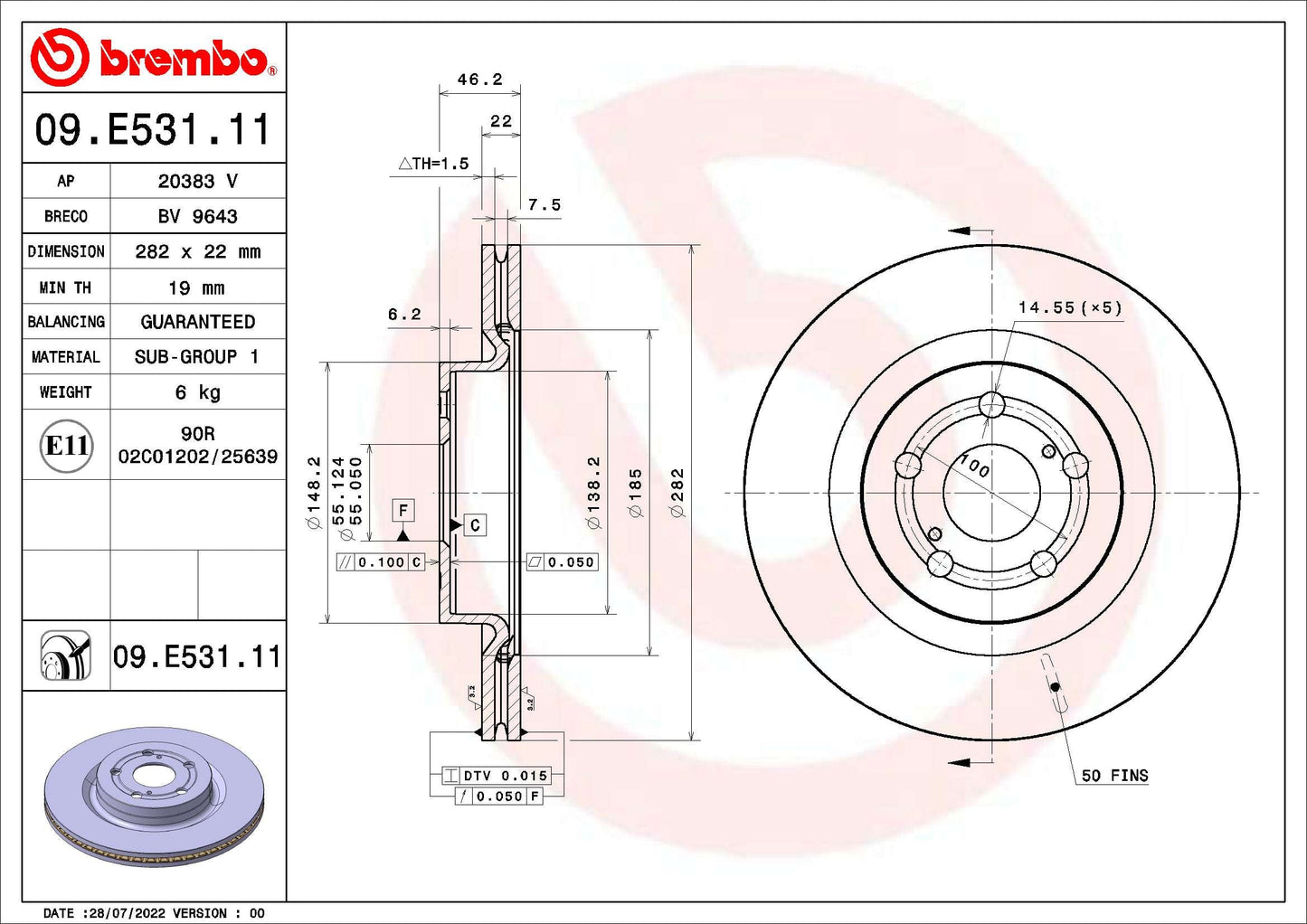 MERITOR MERMCK1067 Disc Brake Caliper Repair Kit