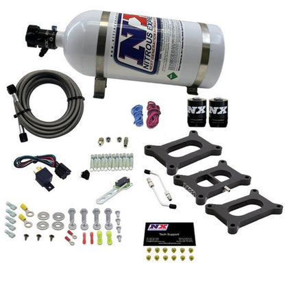 Nitrous Express Holley 2-BBL Tri-Power (3 Plates) Gasoline (50-300hp)