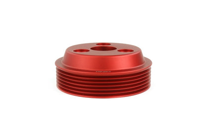 Perrin Performance PERRIN 15-21 Subaru WRX / 18-20 Crosstrek / 14-18 FXT Lightweight Water Pump Pulley - Red