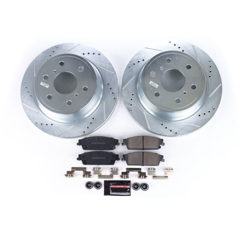 PowerStop Power Stop 07-14 Cadillac Escalade Rear Z23 Evolution Sport Brake Kit