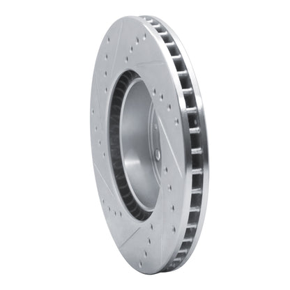 R1 Concepts R1 91-95 Volvo 740 Front Right Drilled & Slotted Silver Brake Rotor