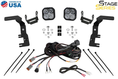 Diode Dynamics 2023+ Chevrolet Colorado Stage Series Ditch Light Bracket Kit