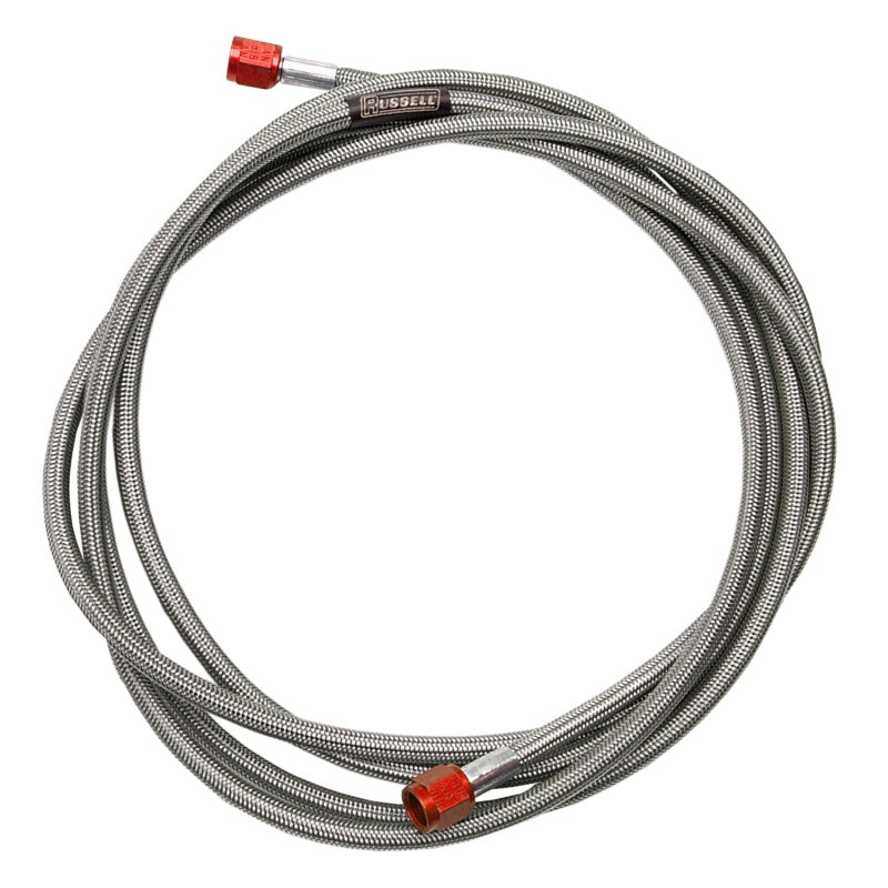 Russell Performance -3 AN x 1/8in NPT 12in Pre-Made Nitrous and Fuel Line
