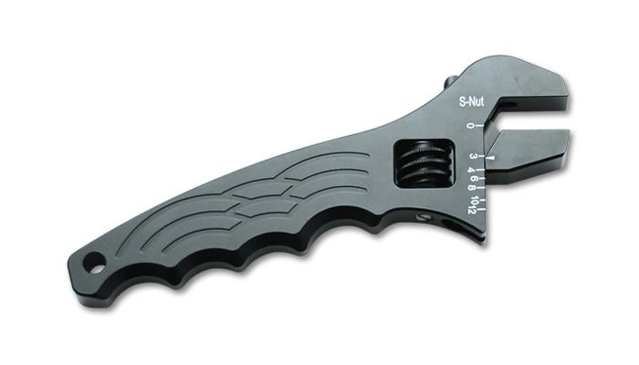Vibrant -10AN Aluminum Wrench - Anodized Black (individual retail packaged)