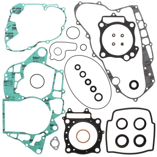 Vertex Pistons Vertex Gaskets 04-05 Honda TRX450R Complete Gasket Kit w/ Oil Seals