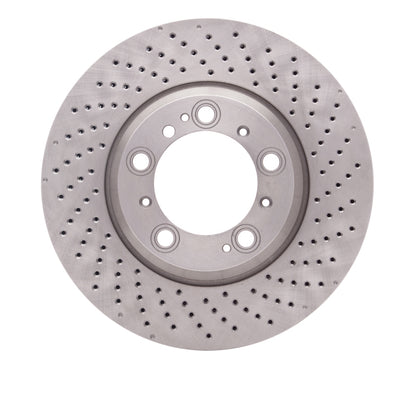 DFC 99-23 Porsche 911 Right Rear Drilled Brake Rotor