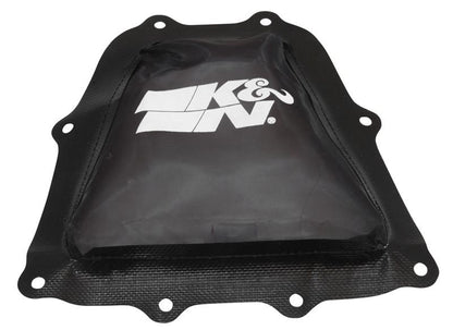 K&N Engineering K&N Drycharger Wrap Black 7.313in L 7.25in W 1.313in H