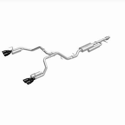 MagnaFlow 2021 Chevrolet Tahoe V8 5.3L Street Series Cat-Back Exhaust - Black Chrome Tips