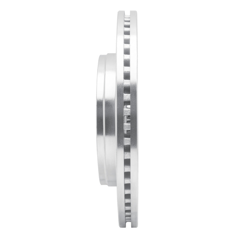 R1 Concepts R1 08-12 Jeep J8 Front Right Drilled & Slotted Silver Brake Rotor