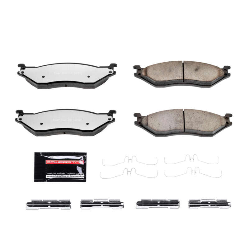 PowerStop Power Stop 08-09 Ford F53 Front or Rear Z36 Truck & Tow Brake Pads w/Hardware