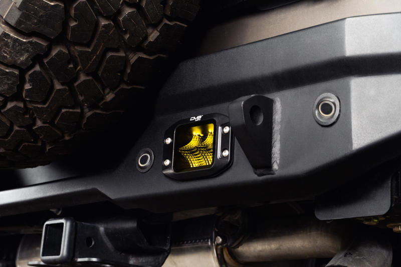 DV8 Offroad DV8 3-Inch Elite Series LED Amber Flush Mount Pod Light