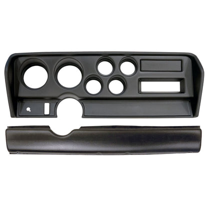 Autometer 70-72 Pontiac GTO No AC Direct Fit Gauge Panel 3-3/8in x2 / 2-1/16in x4