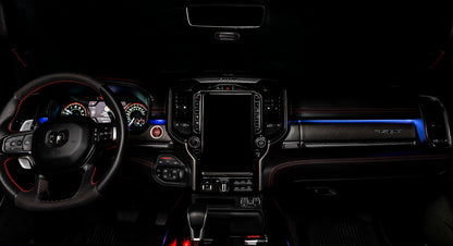 ORACLE Lighting Oracle 19-22 Ram Fiber Optic LED Interior Ambient Dash Kit - (3PCS) -