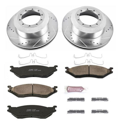 PowerStop Power Stop 06-09 Ford LCF Rear Z23 Evolution Brake Kit