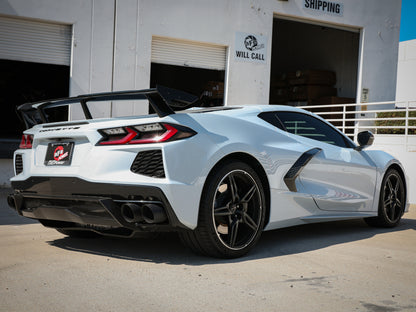 AFe MACH Force-Xp 304 Stainless Steel Cat-Back Exhaust Black 2020 Chevrolet Corvette C8