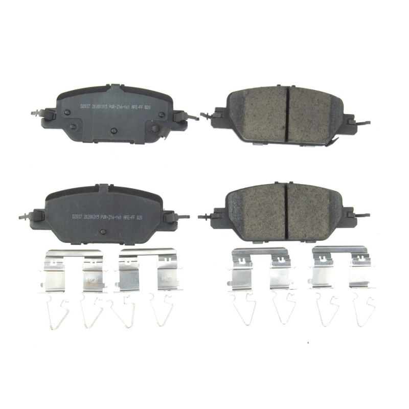 PowerStop Power Stop 17-19 Honda CR-V Rear Z17 Evolution Ceramic Brake Pads w/Hardware