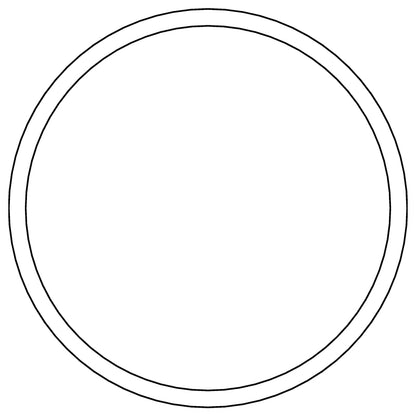 Cometic Gasket Cometic Holley Airhorn .020in Fiber Carburetor Gasket