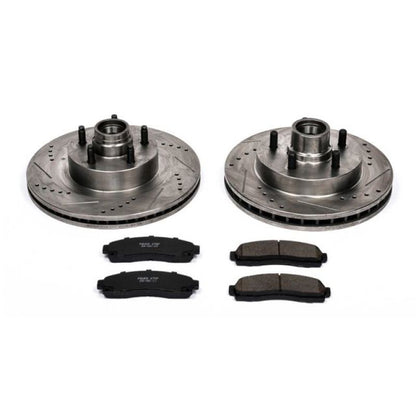 PowerStop Power Stop 01-03 Ford Explorer Sport Front Z23 Evolution Sport Brake Kit
