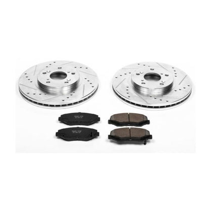 PowerStop Power Stop 03-08 Honda Pilot Front Z23 Evolution Sport Brake Kit