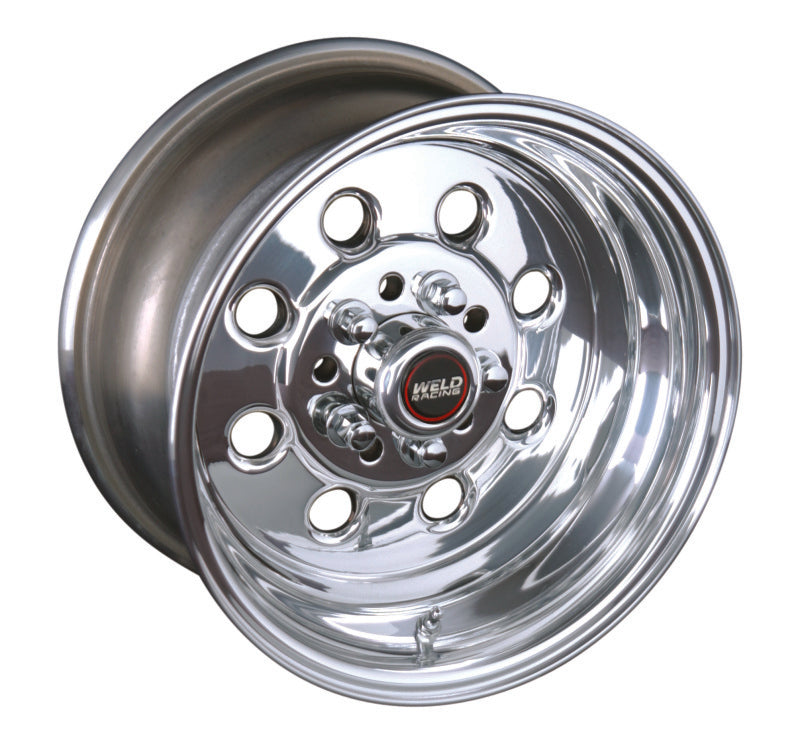 Weld Draglite 15x8 / 5x4.5 & 5x4.75 BP / 6.5in. BS Polished Wheel - Non-Beadlock