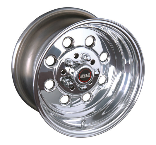 Weld Draglite 15x8 / 5x4.5 & 5x4.75 BP / 6.5in. BS Polished Wheel - Non-Beadlock