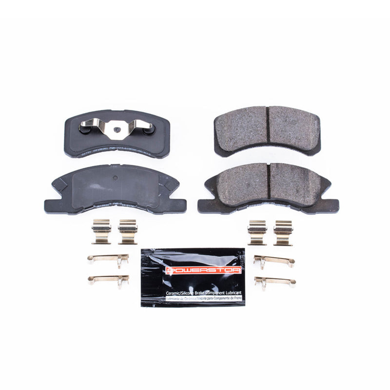 PowerStop Power Stop 14-15 Mitsubishi Mirage Front Z23 Evolution Sport Brake Pads w/Hardware