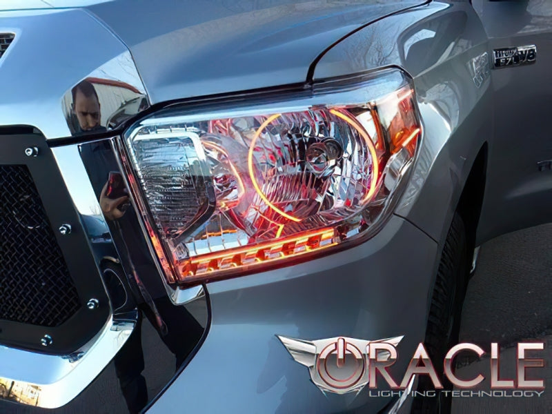 ORACLE Lighting Oracle Toyota Tundra 14-17 Halo Kit - ColorSHIFT
