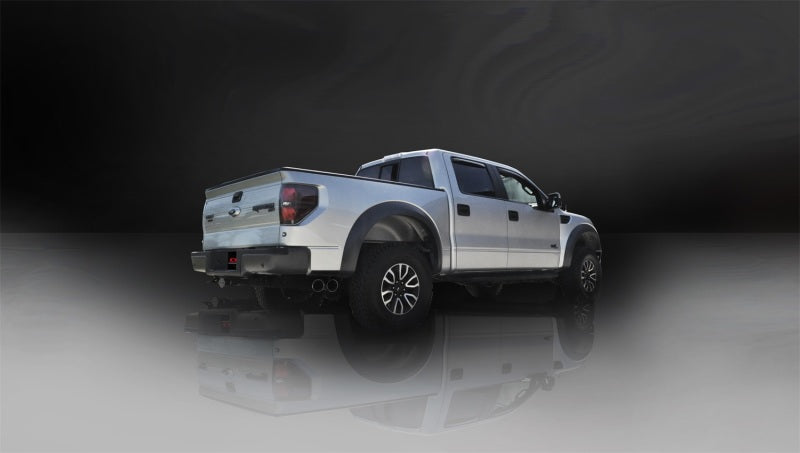 CORSA Performance Corsa 2011-2014 Ford F-150 Raptor 6.2L V8 Polished Sport Cat-Back Exhaust