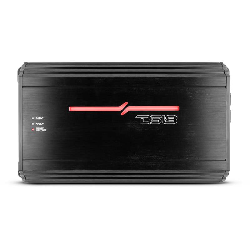 DS18 4-Channel Class D Amplifier 2x 1200/4ohm Bridge 4 x 680/2ohm 4 x 400/4ohm Watts RMS