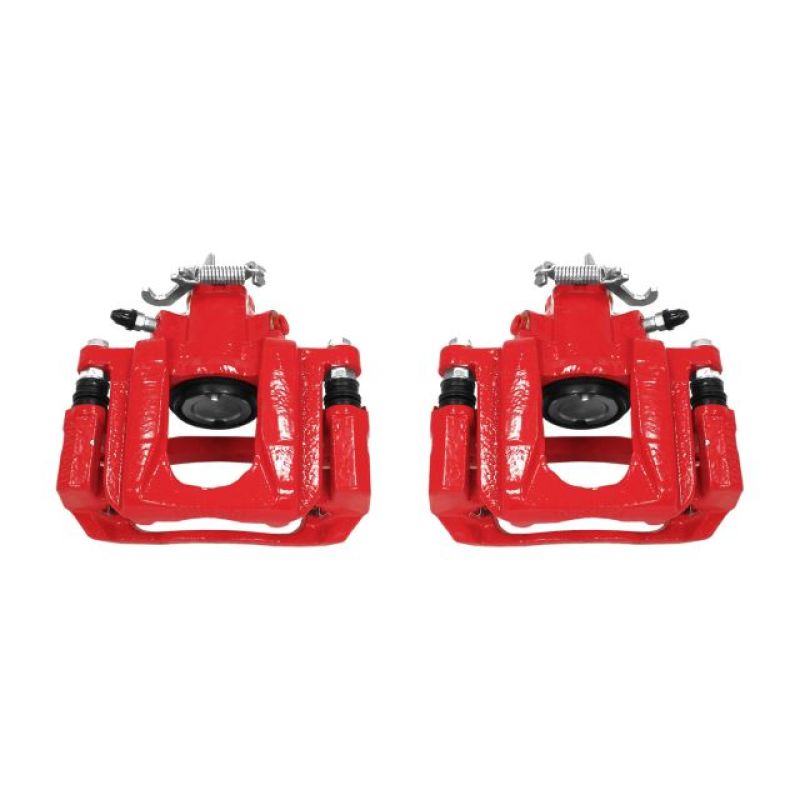 PowerStop Power Stop 08-16 Chrysler Town & Country Rear Red Calipers w/Brackets - Pair