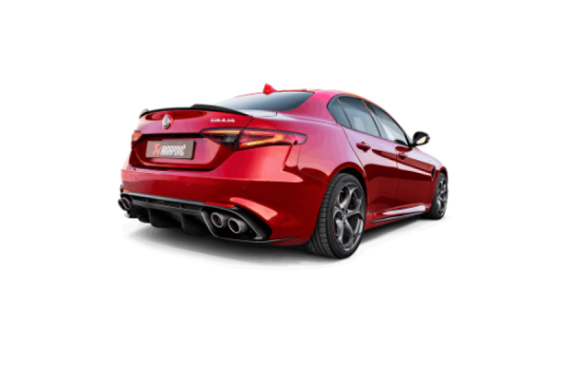 Akrapovic Akrapovic 17-19 Alfa Romeo Giulia Quadrifoglio Evolution Line Cat Back (Titanium)
