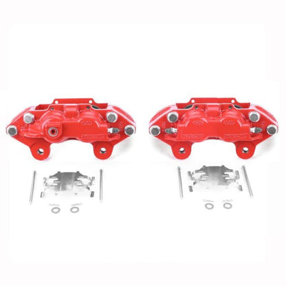 PowerStop Power Stop 15-19 Chevrolet Colorado Front Red Calipers w/o Brackets - Pair