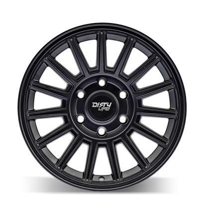 Dirty Life Journey 9316 17x8.5 / 5x127 BP / 0mm Offset / 78.1mm Hub Matte Black Wheel